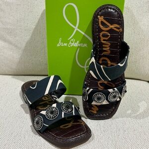 Sam Edelman Hera Western Studded Slide
Sandals Zebra Print Size 5.5 NIB Boho
